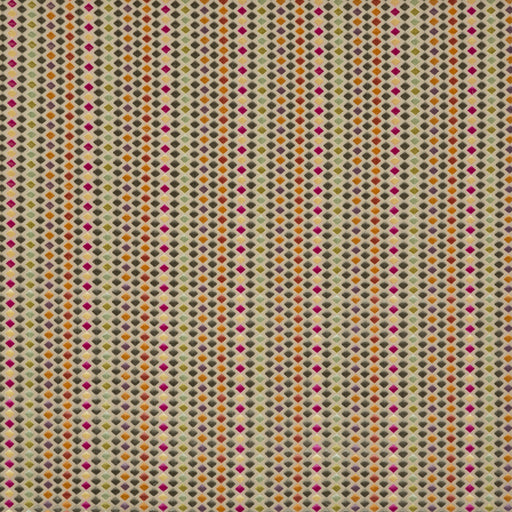G P & J BAKER - CLARENDON DIAMONDS- MULTI - Fabric by the Yard MULTI