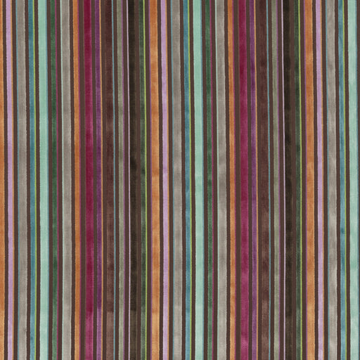 G P & J BAKER - CARDINAL STRIPE- JEWEL - Fabric by the Yard JEWEL