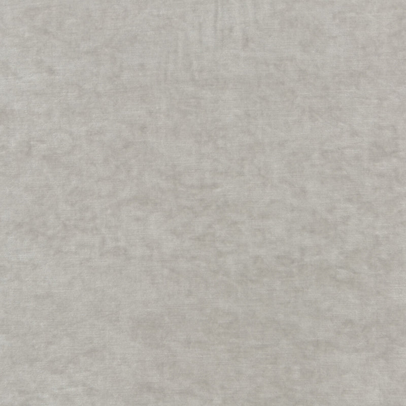 G P & J BAKER - KING'S VELVET- SILVER - Fabric by the Yard SILVER