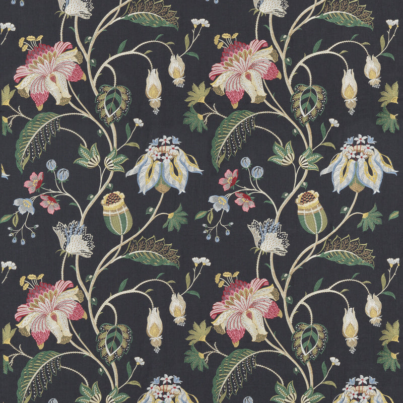 G P & J BAKER - THERAPIA- INDIGO - Fabric by the Yard INDIGO