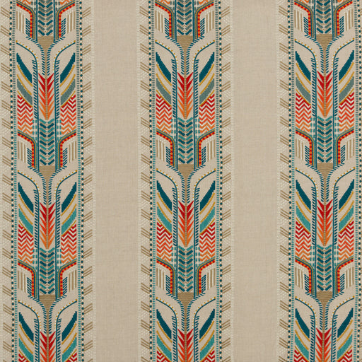 G P & J BAKER - TREBIZOND- TEAL - Fabric by the Yard TEAL