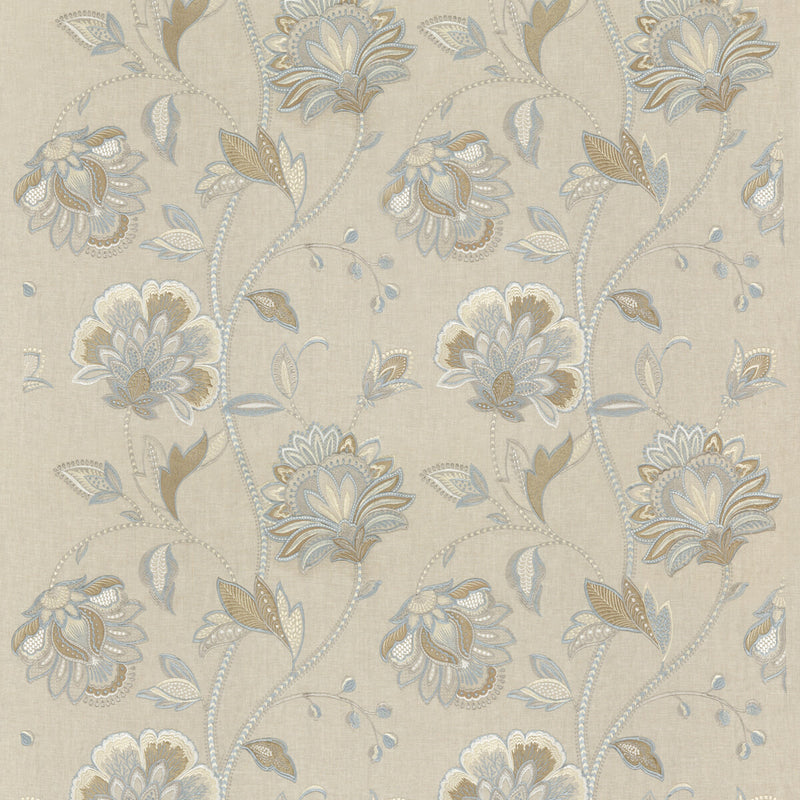 G P & J BAKER - ORMESBY- SOFT BLUE - Fabric by the Yard SOFT BLUE