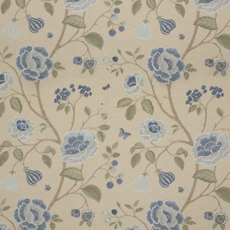 G P & J BAKER - LILLINGTON- SOFT BLUE - Fabric by the Yard SOFT BLUE
