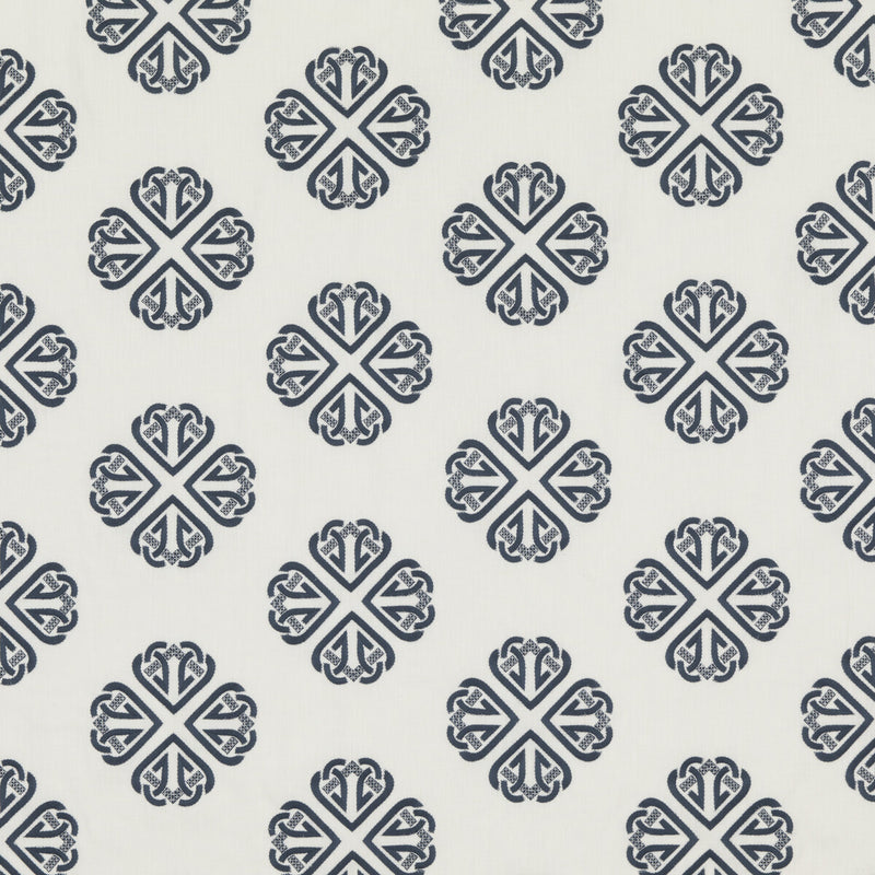 G P & J BAKER - KERSLOE- INDIGO - Fabric by the Yard INDIGO