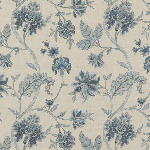 G P & J BAKER - ARUNDEL- BLUE - Fabric by the Yard BLUE