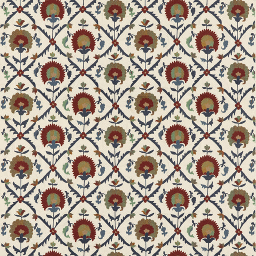 G P & J BAKER - WINCHELSEA- RED/ BLUE - Fabric by the Yard RED/ BLUE