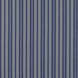 G P & J BAKER - KILIM STRIPE- BLUE - Fabric by the Yard
