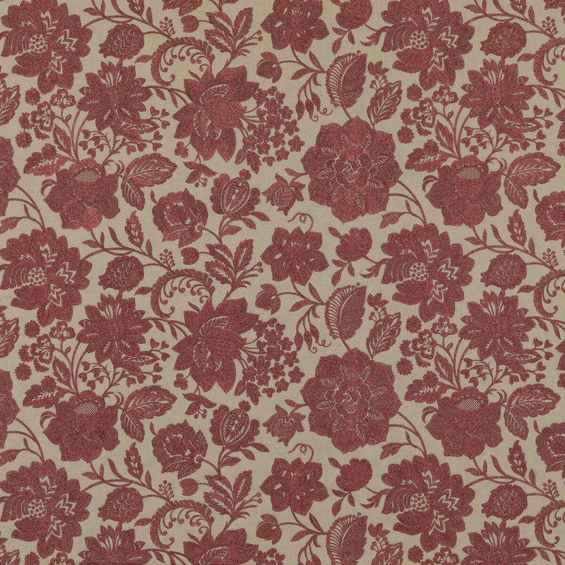 G P & J BAKER - BERWICK- RED - Fabric by the Yard RED