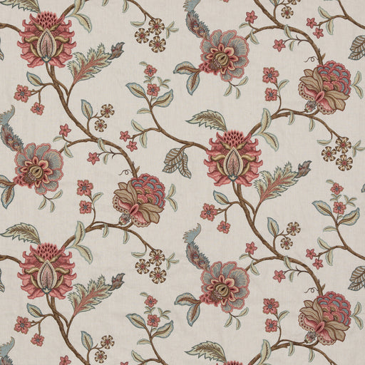 G P & J BAKER - SUDBURY- RED - Fabric by the Yard RED