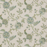 G P & J BAKER - SUDBURY- TEAL - Fabric by the Yard