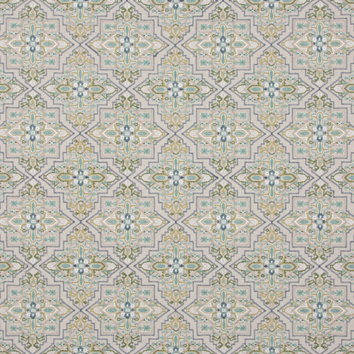 G P & J BAKER - BENAKI- AQUA - Fabric by the Yard AQUA