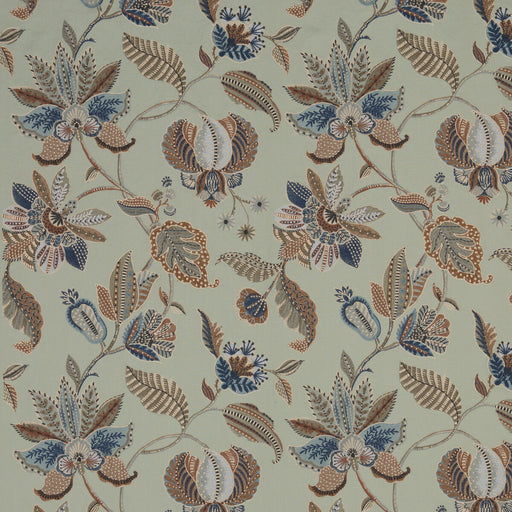 G P & J BAKER - DURBAR- AQUA - Fabric by the Yard AQUA