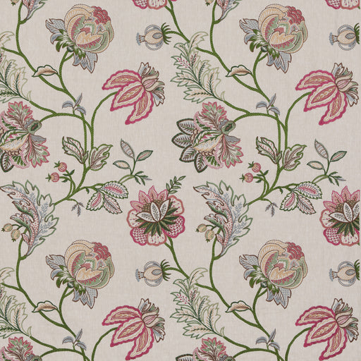 G P & J BAKER - AGRA- FUCHSIA - Fabric by the Yard FUCHSIA