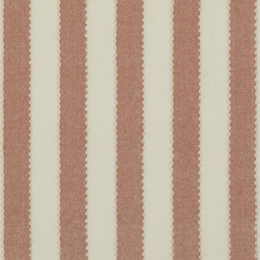 G P & J BAKER - ASHMORE STRIPE- RED - Fabric by the Yard RED