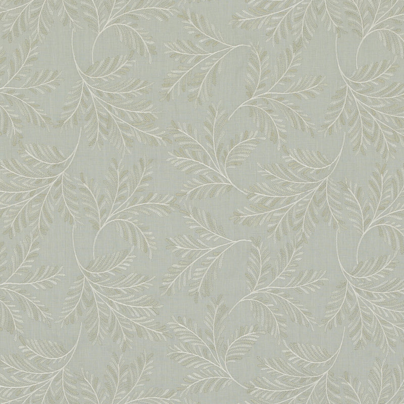 G P & J BAKER - CHELSEA FERN- AQUA - Fabric by the Yard AQUA
