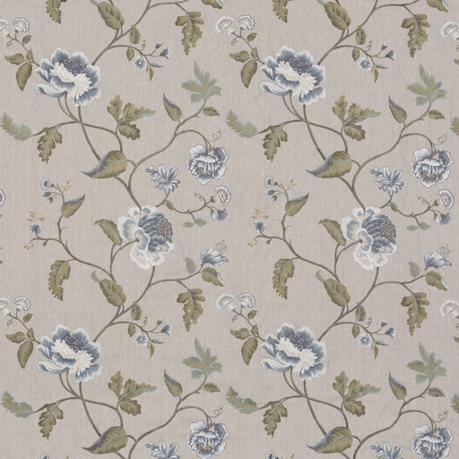 G P & J BAKER - LAVENHAM- BLUE - Fabric by the Yard BLUE