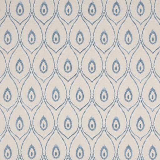 G P & J BAKER - ASHMORE- BLUE - Fabric by the Yard BLUE