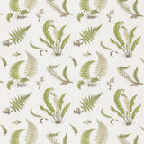 G P & J BAKER - FERNS EMBROIDERY- GREEN - Fabric by the Yard