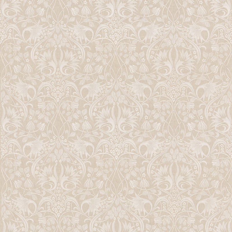 G P & J BAKER - FRITILLERIE EMBROIDERY- NATURAL - Fabric by the Yard NATURAL