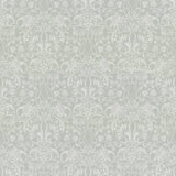 G P & J BAKER - FRITILLERIE EMBROIDERY- AQUA - Fabric by the Yard