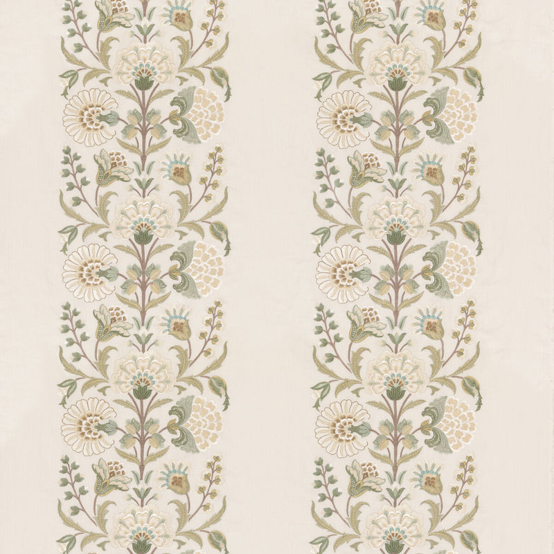 G P & J BAKER - ANNESLEY- GREEN - Fabric by the Yard GREEN