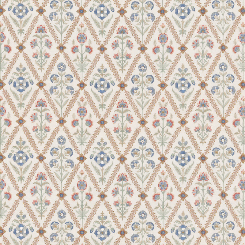 G P & J BAKER - PERRYCROFT- CORAL - Fabric by the Yard CORAL
