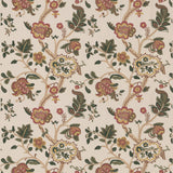 G P & J BAKER - CHEWTON- ROSE/GREEN - Fabric by the Yard