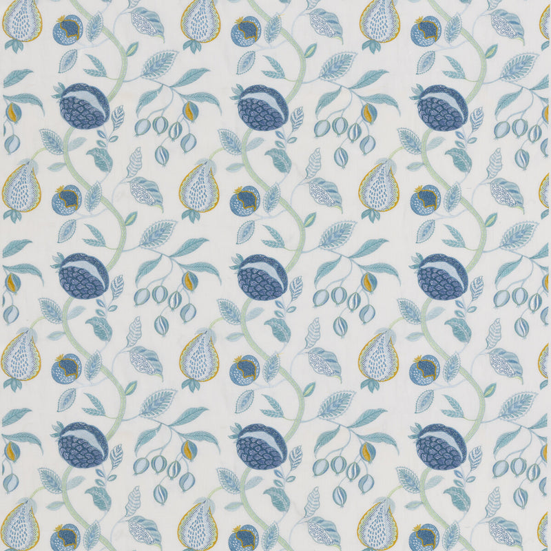 G P & J BAKER - KELLING- AQUA - Fabric by the Yard AQUA