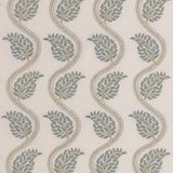G P & J BAKER - FILKINS- SAGE/AQUA - Fabric by the Yard