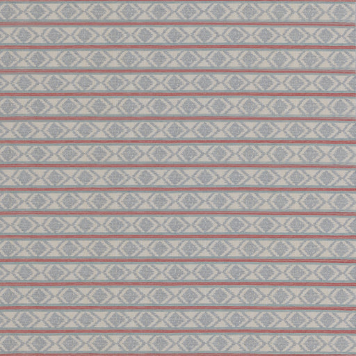 G P & J BAKER - BURFORD STRIPE- RED/BLUE - Fabric by the Yard RED/BLUE