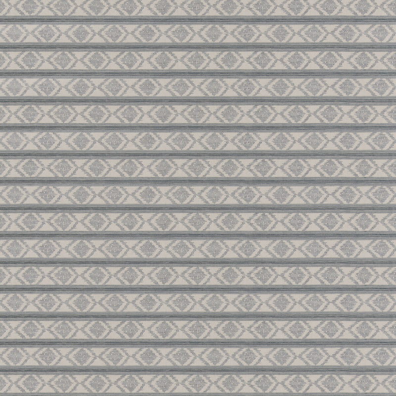 G P & J BAKER - BURFORD STRIPE- BLUE - Fabric by the Yard BLUE