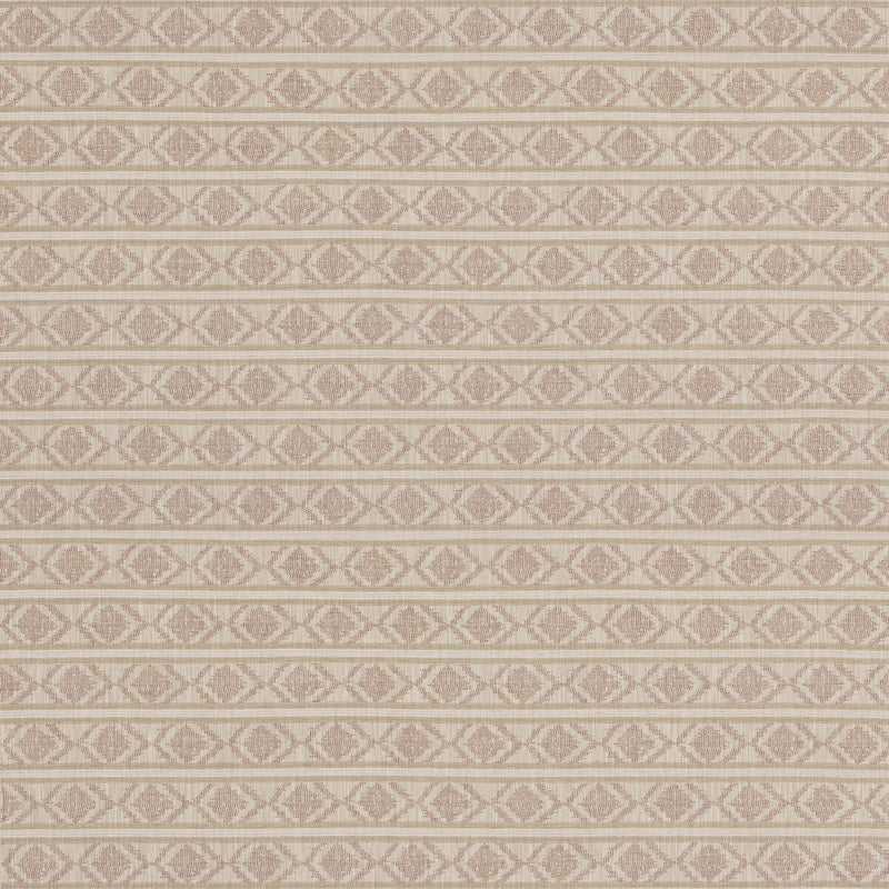 G P & J BAKER - BURFORD STRIPE- CORAL - Fabric by the Yard CORAL
