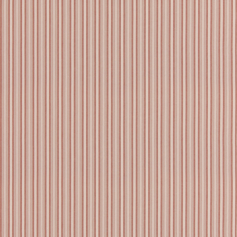G P & J BAKER - LAVERTON STRIPE- SOFT RED - Fabric by the Yard SOFT RED