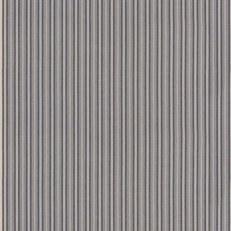 G P & J BAKER - LAVERTON STRIPE- INDIGO - Fabric by the Yard INDIGO