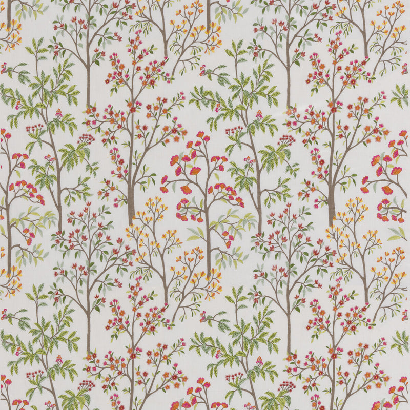 G P & J BAKER - PENALLY- RED/GREEN - Fabric by the Yard RED/GREEN