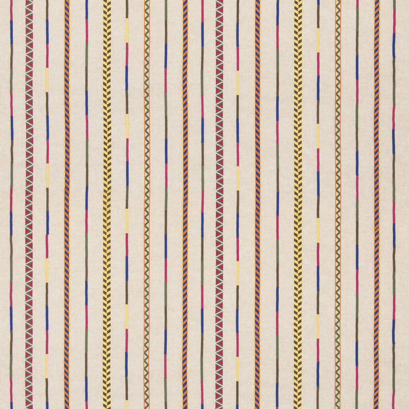 G P & J BAKER - BACKDROP- FUCHSIA/BLUE - Fabric by the Yard FUCHSIA/BLUE