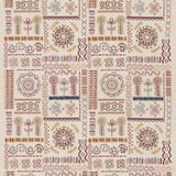 G P & J BAKER - SPIN OFF- RED/GREEN - Fabric by the Yard