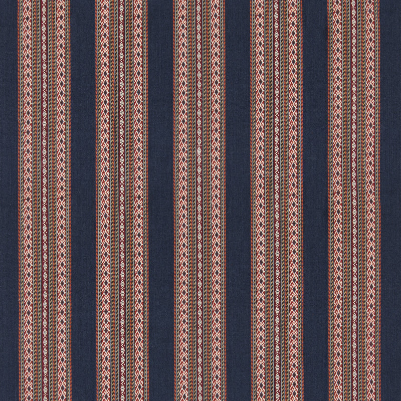 G P & J BAKER - WORLDS APART- INDIGO - Fabric by the Yard INDIGO