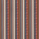 G P & J BAKER - RUNAWAY- CORAL/INDIGO - Fabric by the Yard