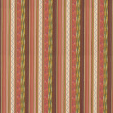 G P & J BAKER - RUNAWAY- CORAL/GREEN - Fabric by the Yard