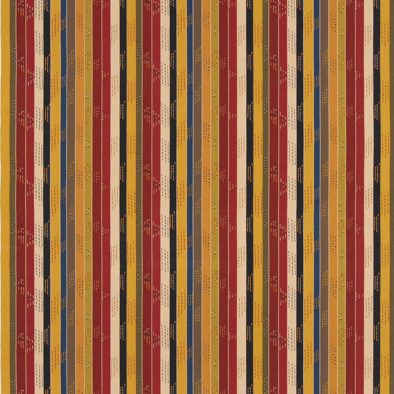 G P & J BAKER - JOGALONG- RED/OCHRE - Fabric by the Yard RED/OCHRE
