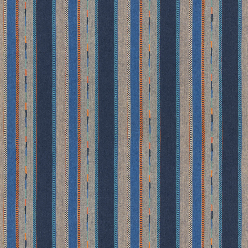 G P & J BAKER - BUNTY- INDIGO - Fabric by the Yard INDIGO