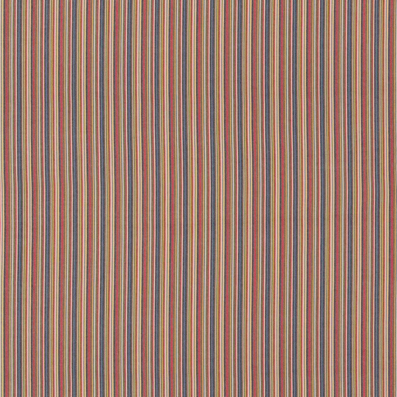 G P & J BAKER - TIGHT ROPE- INDIGO/COCOA - Fabric by the Yard INDIGO/COCOA