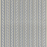 G P & J BAKER - HALKI STRIPE- BLUE - Fabric by the Yard