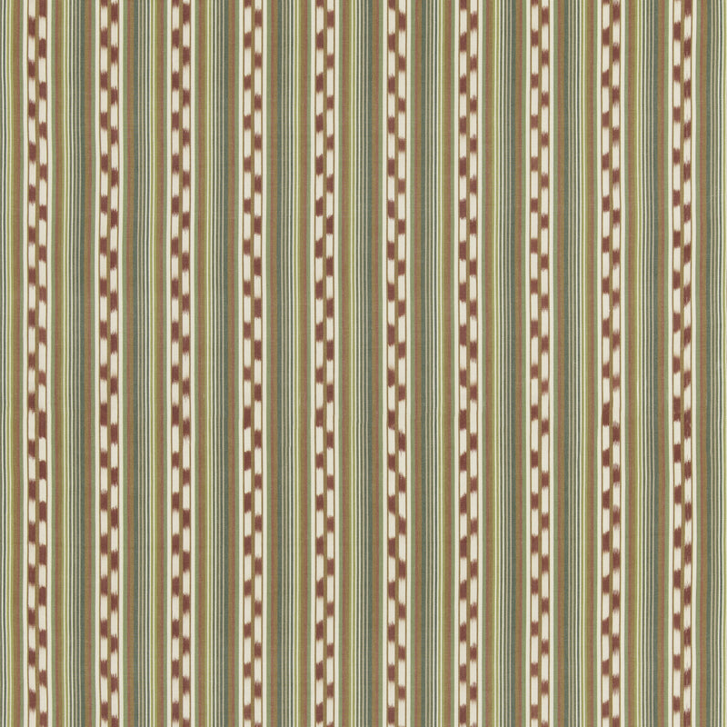 G P & J BAKER - HALKI STRIPE- JAZZ - Fabric by the Yard JAZZ