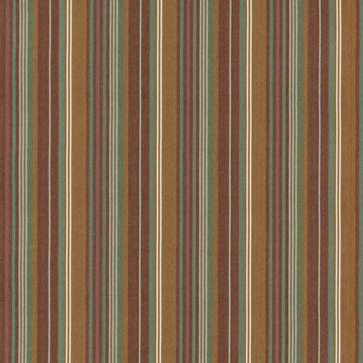 G P & J BAKER - PETRA STRIPE- RED/GREEN - Fabric by the Yard RED/GREEN