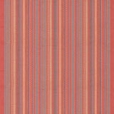 G P & J BAKER - TUDOR STRIPE- RED - Fabric by the Yard