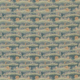 G P & J BAKER - GARDEN TAPESTRY- TEAL - Fabric by the Yard