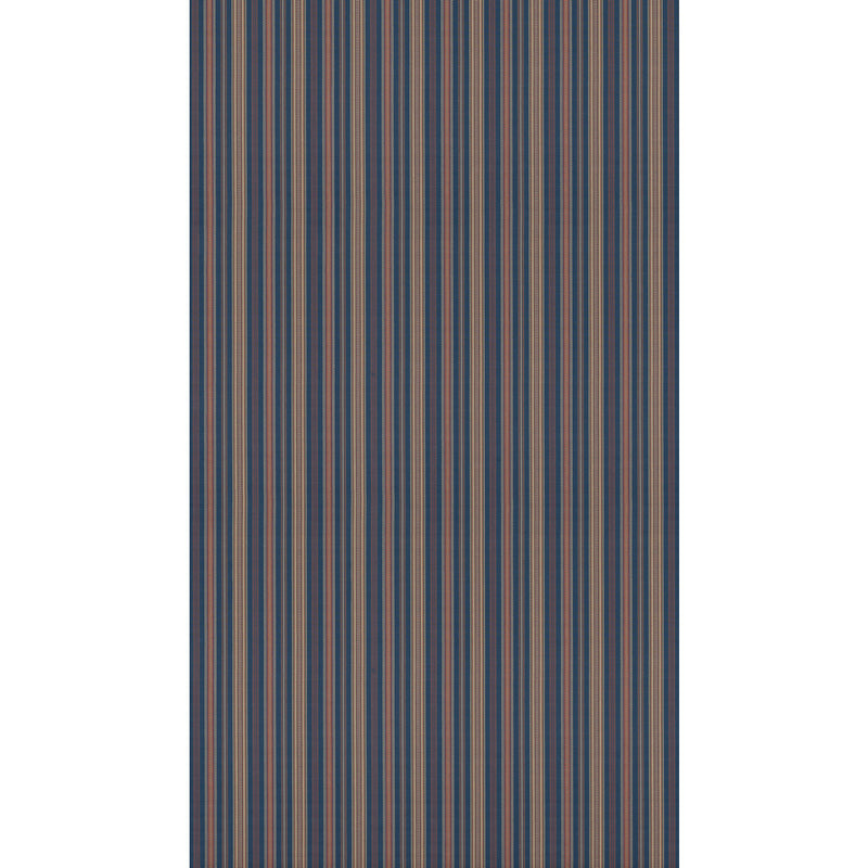 G P & J BAKER - PENNY STRIPE- INDIGO - Fabric by the Yard INDIGO