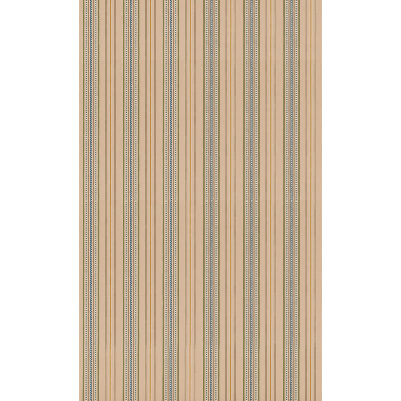 G P & J BAKER - RUFUS STRIPE- PARCHMENT - Fabric by the Yard PARCHMENT